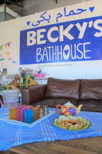 Becky&#039;s Bathhouse, eine NGO f&uuml;r Frauen und M&auml;dchen auf Lesbos, Februar 2020