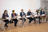 Pressekonferenz der Klimaschutz- und Menschenrechtsbewegung gegen die Klagen der Stadt Wien, Dezember 2021
